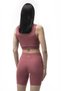 Spocket Dusty Rose Pocket High Waist, Firming Yoga Shorts Tights 6" - 3