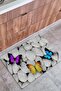 Stone Butterfly Indoor and Outdoor Decorative Multi-Purpose Door Mat - 3