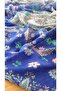 Women's Water Blue Hanedan Silk Shawl 1601036/010