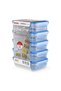 Masterseal Fresh 5'li Saklama Kabı Seti - Mavi - 3