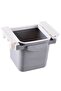 Mini Table Trash Can Plastic Under Counter Retractable Adhesive Invisible Compartment Practical - 4