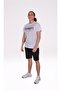 Men's Black Cotton Lazy Shorts1119108 - 3