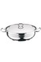 Ulutaş 13 Liter Pot 36 cm Steel Stainless Large Flat Pot for Stewing Rice - 2