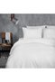 Life Plain White Cotton Double Duvet Cover Set Ün603
