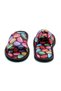 Unisex Brown Macaron Patterned Open Front Soft Soled House Slippers - 3