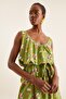 Women's Wide Cut Belted Dress - 5