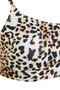 Leopar Desenli Bralette Kaplı Bikini Üstü TBESS24BU00125 - 7