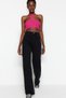 Isabella Women's Black Lycra High Waist Loose Leg Loose Jeans 2024 - 5