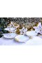 3 Piece Metal Leg Porcelain Cake Presentation Cookie Holder Sugar Bowl Set