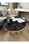 Black Adhesive Coating Paper with Marble Pattern 1 Meter - 2