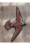 12x19 cm Embroidered Bird Applique Patch Accessory