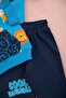 BABY BOY COOL ANIMALS PRINTED INTERLOK FABRIC 9-12-18-24 MONTHS SEASONAL SET - 3