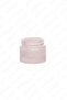 10ml frosted color cream jar glass cream box with matte silver color lid 10cc glass jar 3pcs - 8