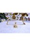Crystal Metal Leg Gilded Cherry Detailed Presentation Holder Cookie Holder - 3