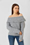 Women's Scoop Neck Ribbed Sweater