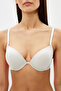 White Rope Strap Extra Padded/Push-Up Tshirt Bra Knitted Bra Thmaw22Su0004 - 8