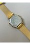 Brand Gold Color, Straw Cord, Waterproof, 2 Years Warranty, Digital Sports Women's Wristwatch + Bracelet - 8