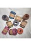 Leather Look Metallic Combed Cotton Rope Bag Case Handmade Rope Pes, Leather Rope Metallic Rope - 3