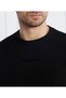 Men's Cotton Brand Logo Round Collar Black T-Shirt 3D1TC8 1JTKZ-0999 - 3