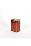 Ef043-k8 Sn_tea Copper Patterned Rectangular Metal Storage Container 8x10 Cm