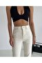 Jiona High Waist Cream Mom Jeans Cream Lycra Mom Jeans 2024 - 3