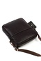 AKA LEATHER 393 100% GENUINE LEATHER MAILMAN BAG HANDBAG CROSSBODY BAG BLURNY BROWN - 4