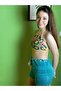 Hand Knitted Special Design Beach Shorts Bustier Suit Casual Suit Pareo Standard Size - 6