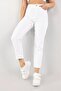 White High Waist Soft Touch Comfortable Cut Mom Jean Jeans