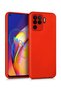 Flame Red Guardian Matte Silicone Case for Oppo Reno 5 Lite