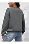 WOMEN'S HEART PRINT OVERSIZE ZERO COLLAR SWEATSHIRT DAXIS Sportwear Company - 3