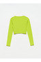 30111 Long Sleeve Top-lime - 3