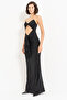 Elegant Metal Strap Dress - 3