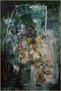 Green Themed Multicolored Abstract Patterned Modern Decorative Carpet 2975