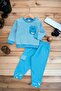 BABY BOY STRIPED LION POCKET INTERLOCK FABRIC SEASONAL SET