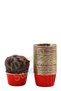 Red Gold Muffin Cake Mold 25 Pieces 50x39 - 2