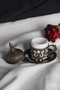 كوب قهوة فردي موديل ذهبي