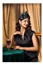 BLACK WEDDING BUCKLE,WEDDING HAT,BRIDE HAIR ACCESSORY,BALO KEP,VUALET,SIY,HAIR HAT,COCKTAIL,GRADUATION PROM - 3