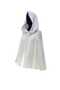 Bolero Cape, Hooded Bolero, Off-white Cape, Bridal Cloak - 2
