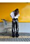 Y2K Newstyle Printed Wide Leg Jeans Wide Leg Black Jeans - 3