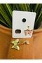 Rhinestone Butterfly Pinching Clip Children's - Adult Earrings - Perforation-free Earrings - 2