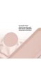 Sand Pink Liquid Inside Velvet Silicone Case for Samsung Galaxy A10S - 3