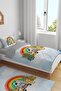 Jeep Rainbow Safari Patterned Single Baby Kids Bedding Set - 2