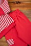 BABY BOY STRIPED LION POCKET INTERLOCK FABRIC SEASONAL SET - 6