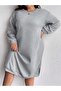 Women's Its Okay Printed Sweatshirt Dress / Tunic - 4