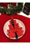 6 Pieces Christmas Decorative Cutlery New Year Tableware Accessory - Decorative Felt Ornament New Year - 2