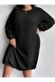 Women's Its Okayy Printed Sweatshirt Dress / Tunic - 3