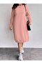 Women's Its Okayy Printed Sweatshirt Dress / Tunic - 2