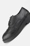 WOMEN'S BLACK GENUINE NATURAL LEATHER OXFORD SHOES, NUMBER 36-41 - 6