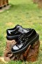 Black CONFORT MEDICAL SOLE GENUINE LEATHER encok selling model sneakers..GALIP DAD - 4