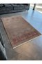 Powder Themed Traditional Motif Floral Patterned Creative Vintage Decorative Carpet 3008 - 3